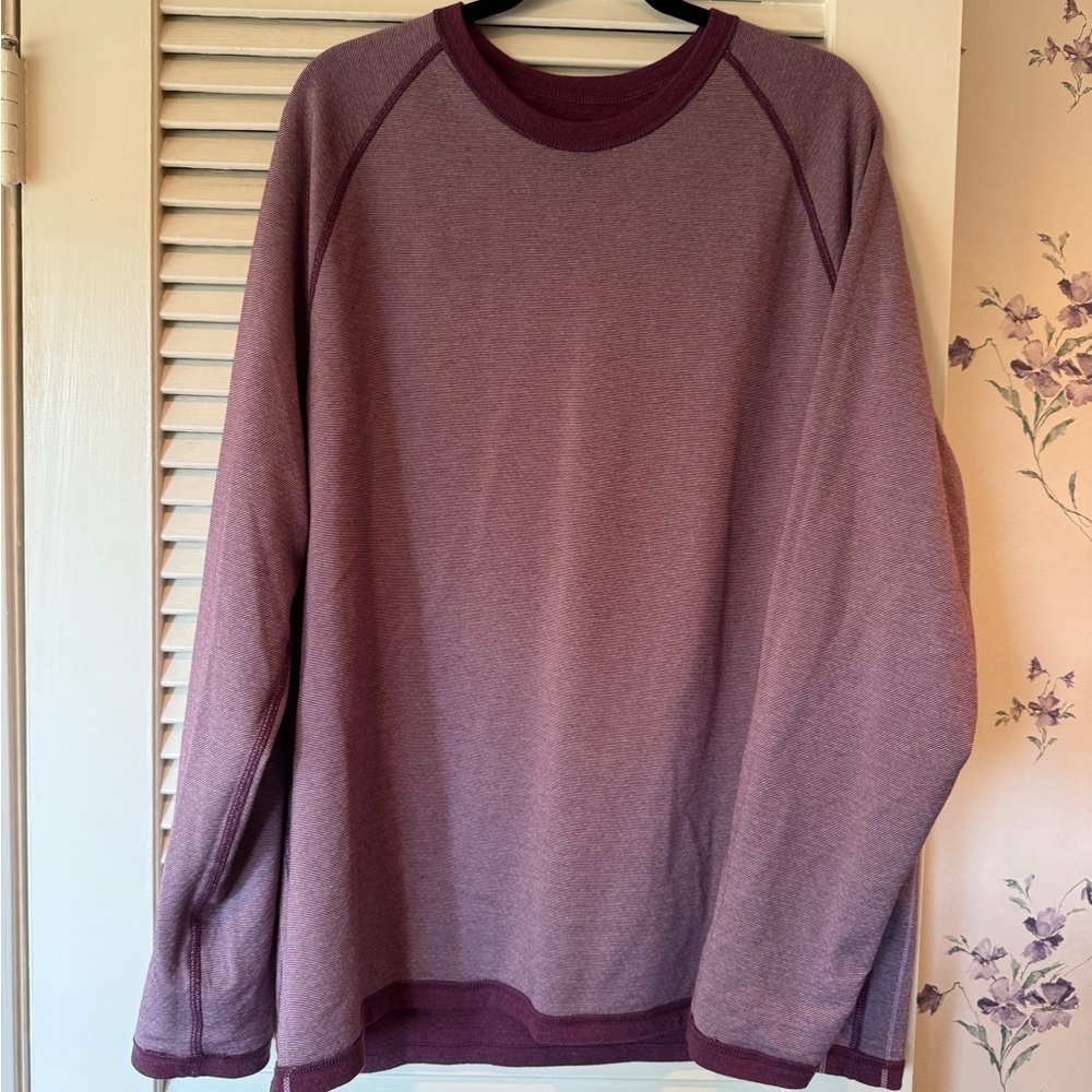 Tommy Bahama Long Sleeve Reversible Top in Size XL - Picture 6 of 8